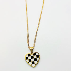 Checkered Passion Necklace